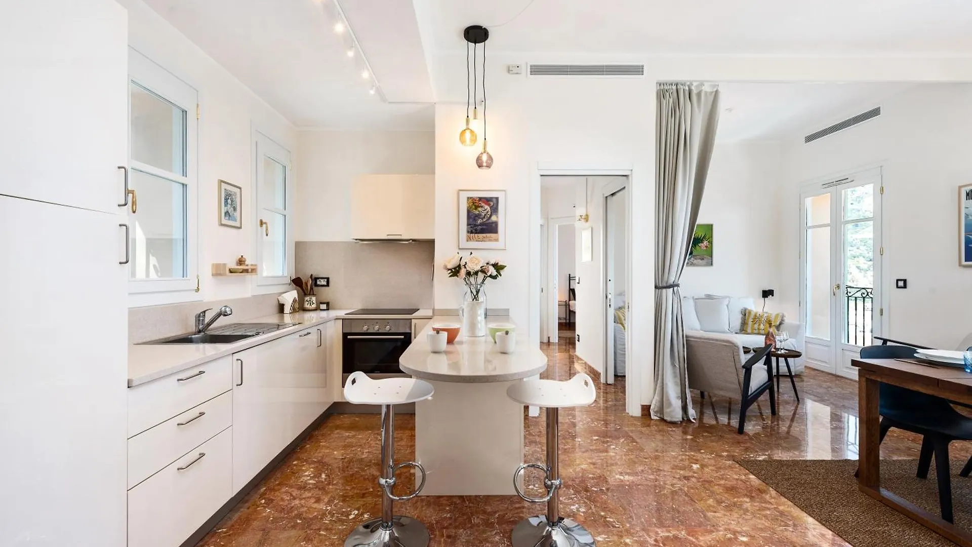 Maison Garavan - Somptueux 2 Pieces - Vue Mer - Menton Appartement