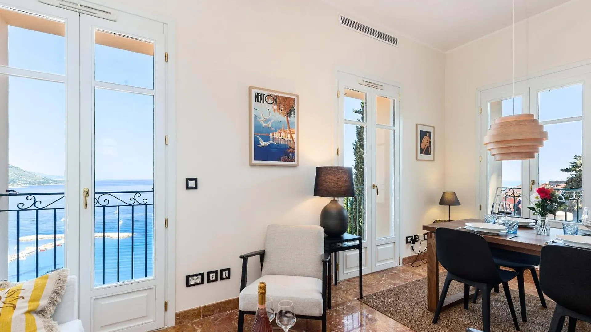 Maison Garavan - Somptueux 2 Pieces - Vue Mer - Menton 0*,  Frankrijk